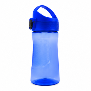 BottleOn ClearFlow Flip Lock Water Bottle – Blue