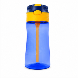 BottleOn ActiveFlip Sports Water Bottle – Blue & Yellow